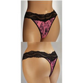 Camouflage Lace Thong (NNP)